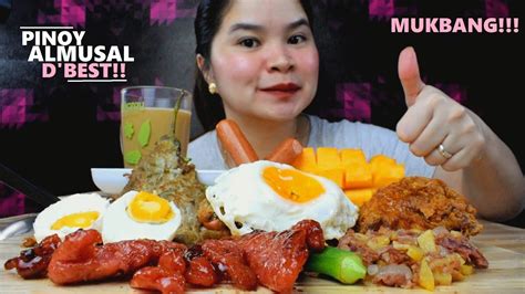 THE BEST PINOY ALMUSAL MUKBANG .